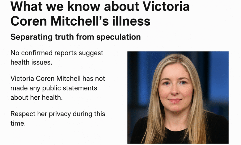 Victoria Coren Mitchell Illness