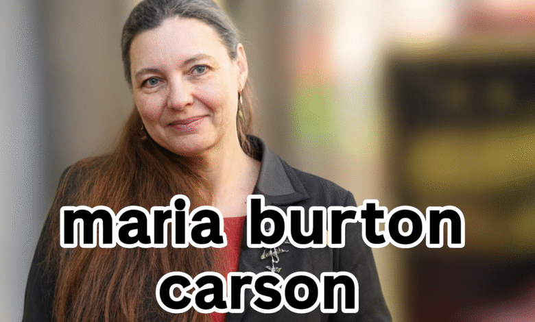 maria burton carson