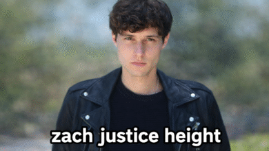 zach justice height