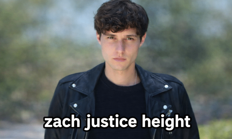 zach justice height